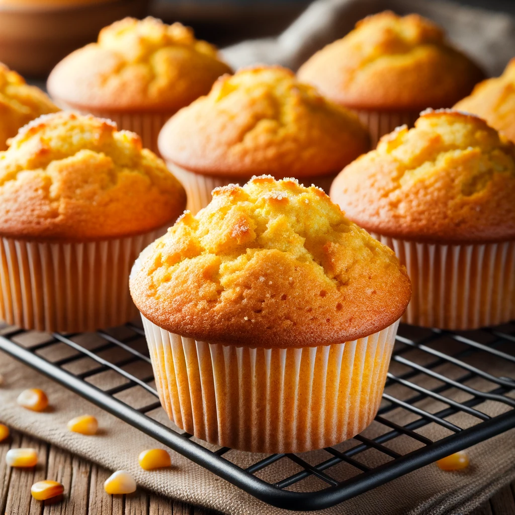 Cornmeal muffins