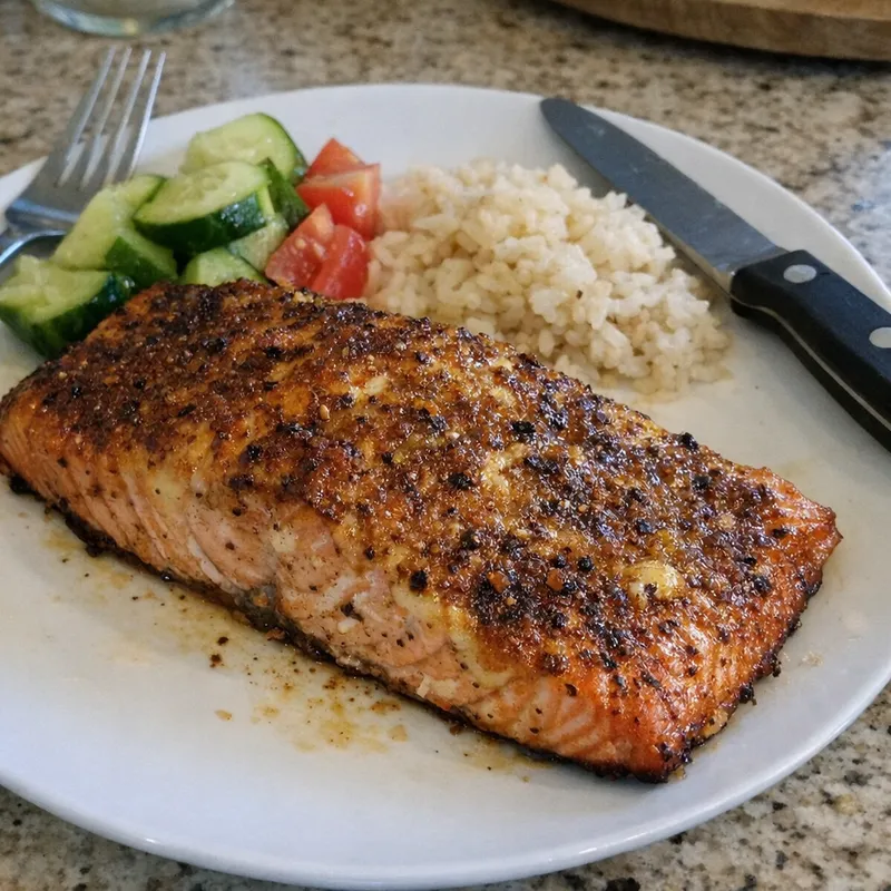 BBQ Cumin Salmon Fillet