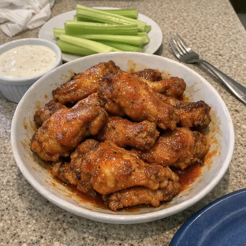 Crispy Baked Chicken Wings