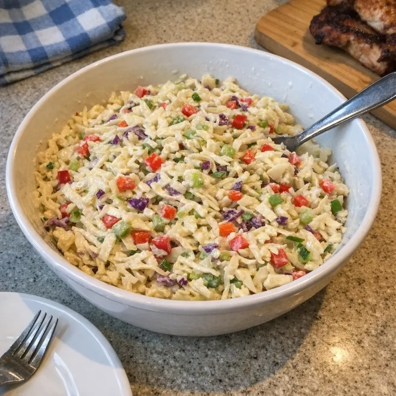 Everyone's Favorite Creamy Coleslaw