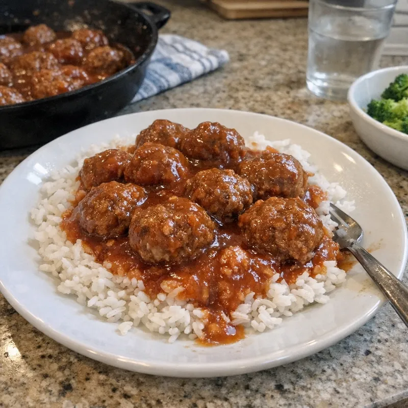 Sweet and Sour Meatballs