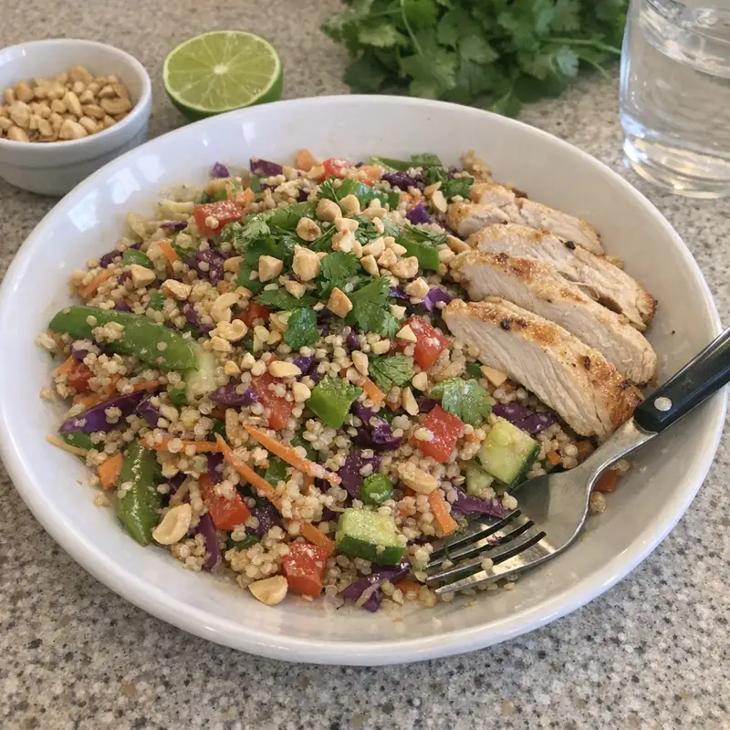 Thai Crunch Quinoa Salad