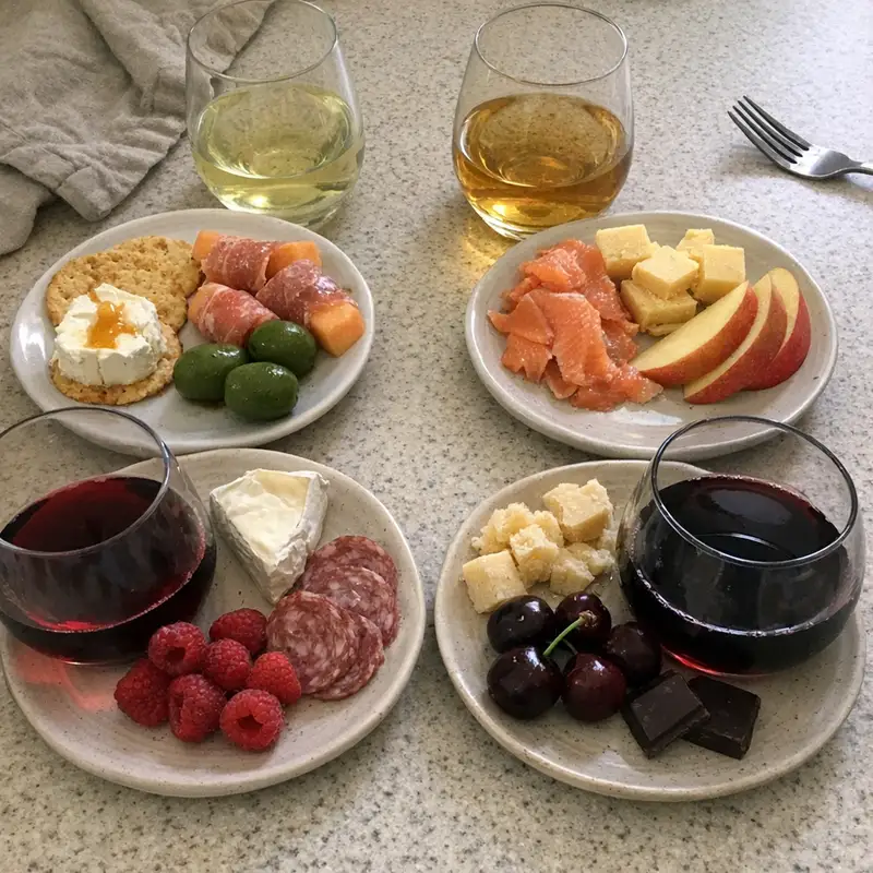 Wine Date Night Charcuterie Pairings
