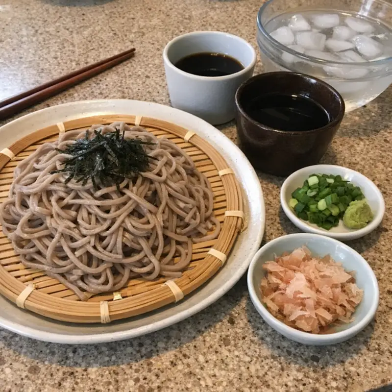Zaru Soba (Cold Soba with Dipping Sauce)